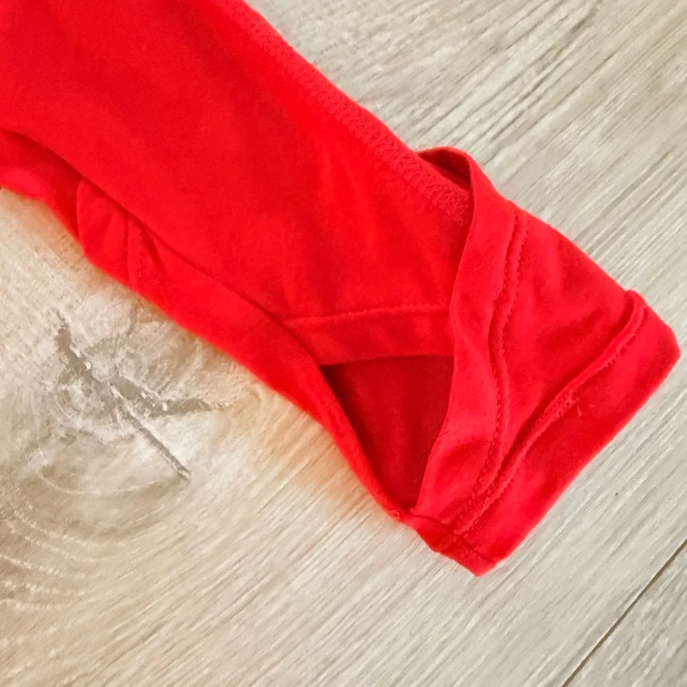 Free People Misty Morning red layering hoodie Medium - Picture 8 of 10